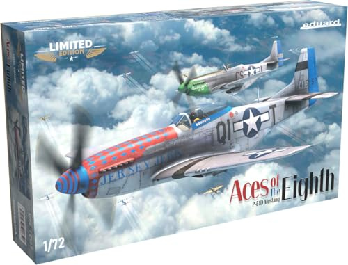 Eduard Plastic Kits 2147 - 1:72 Aces Of The Eighth Dual Combo 1/72 EDUARD-LIMITE