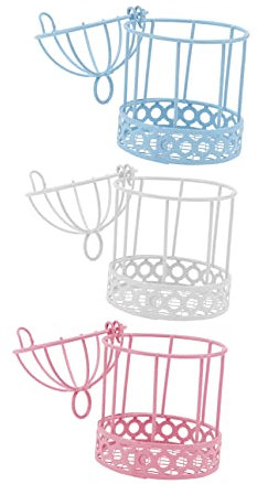 CORHAD 9stücke Teiliges Mini Vogelkäfig Deko Niedliche Desktop Aufbewahrung Zierde Für Schlafzimmer Und Partys Pastellfarben Süße Aufbewahrungsbox Für Kleine Leckereien Und