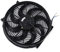 Universal Radiator Fan 14inch Universal Electric Radiator Cooling Fan 12V 90W Push-Pull Reversible Fan Motor