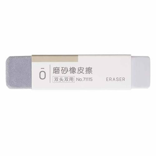 Frosted Eraser 1Pc Sand Eraser Matte Eraser Ink Pen Ballpoint Pen Fountain Pen Eraser Correction Supplies Stationery Office School Supplies for Erasing Ballpoint/Fountain Pen,Erasers