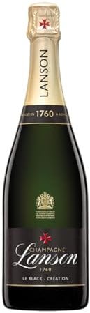 Lanson Le Black Label Brut/Creation Champagne, 750ml (Pack of 6)