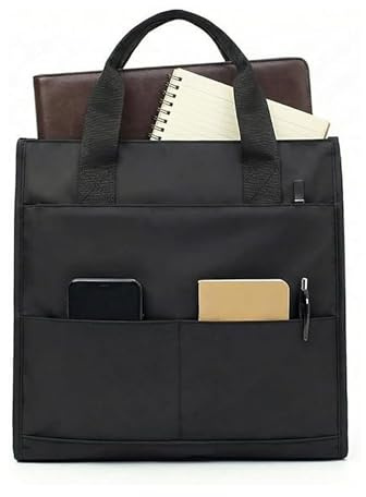 Générique Porte Document A4 Homme & Femme – Sacoche Ordinateur PC 14 Pouces, Sacoche Homme Travail, Sac à Main Vertical Élégant, Sac Ordinateur Femme, Conférencier, Bureau, Quotidien