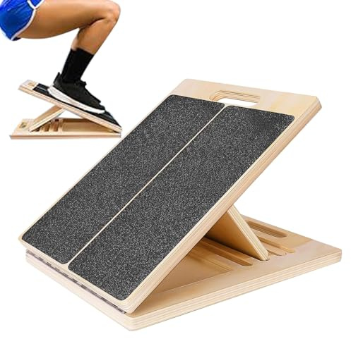 Schrägbretter Für Training Tragbares Fitness- Und Trainingsgerät | Zusammenklappbares Neigebrett Für Erwachsene Frauen Für Home Gym Training Der Waden Knöchel Knie Beine