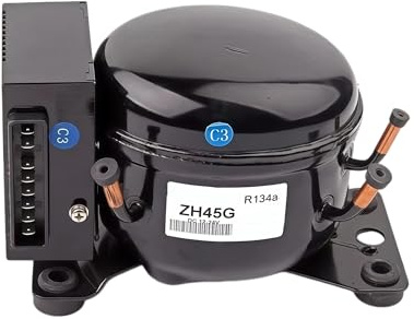 R134a ZH45G Solar DC 12-24V Refrigeration Compressor For Portable Car Fridge