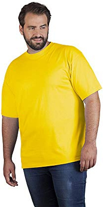 Premium T-Shirt Plus Size Herren, Gelb, XXXL