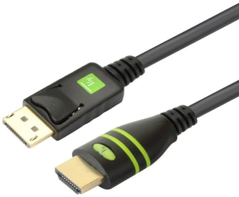 Techly 304321 Cavo Convertitore da DisplayPort a HDMI™ 2 m Nero