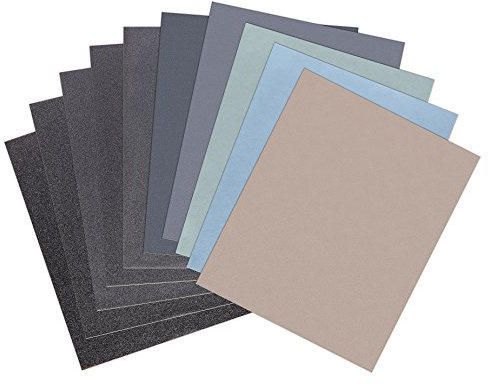 50 Blatt P240 Körnung Schleifpapier Nass und Trocken Sandpapier 230 x 280 mm