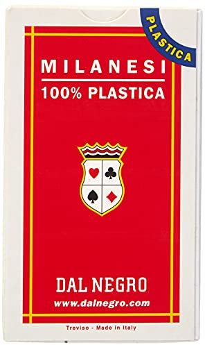 Dal Negro 4135 Carte Regionali Italiane Milanesi N.41 Plastica 015009, Multicolore, 9 x 5 x 1.9
