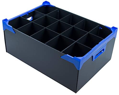 Caterbox Beer Glass Storage Box - 15 Compartments for MAX Glass Dimensions H190 x W95mm