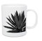artboxONE Großer Kinderbecher Ginkgo Palm Black White von Orara Studio - Natur
