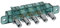 SPARES2GO Banco de interruptor de 5 botones compatibles con campana extractora Lamona