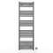 Myhomeware 500mm Wide Anthracite Grey Flat Electric Pre-Filled Heated Towel Rail Radiator For Bathroom Designer UK (500mm × 1600mm (h))