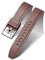 BINLUN Silikon Uhrenarmbänder Schnellverschluss Gummi Uhrenarmband Smartwatch Armband Ersatz Wasserdichte Sport Kautschuk Uhrenband für Herren und Damen (22mm, Braun)