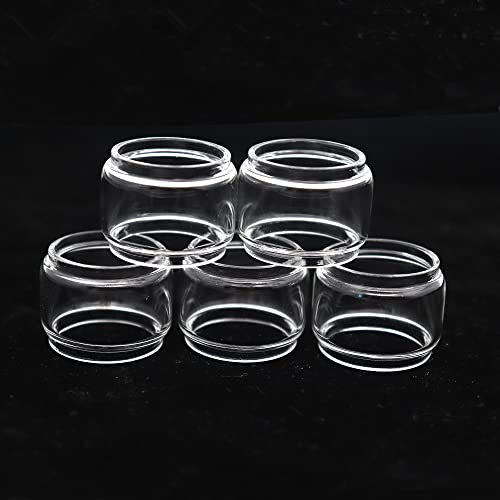 Pang-qingtian 5pcs. Bubbleglas-Röhrchen for Istick-Rand C mit Fit for Melo 5. Fit for IKonn Pesso aufrufen Kit Oppo Lemo Drop Rta Fett Glas Rohr (Farbe : 5PCS, Größe : Fit for Pesso Tank)