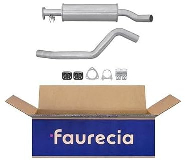 HELLA 8LC 366 024-531 Mittelschalldämpfer - Easy2Fit Kit - mitte | Kompatibel mit: OPEL VECTRA A, VECTRA A CC