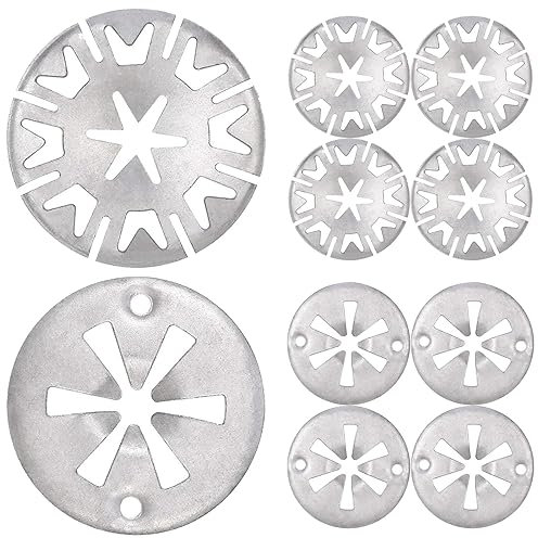 20 Piezas Arandelas de Metal,Arandela De Bloqueo De Estrella,Arandelas de Seguridad,Arandelas de Sujeción,para La Mayoría de Los Automóviles,Acero al Manganeso,Plateado (30mm)
