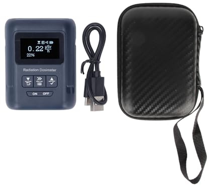 Radiation Detector Nuclear Monitor Dosimeter Geiger Counter Alpha Beta Gamma X Ray Tester Tragbarer Dosis Alarm für Industrielle Nukleare Strahlung