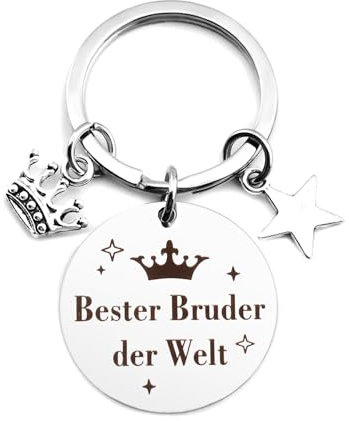 Bruder Geschenke Bruder Schlüsselanhänger Jungs Geschenke Für Bruder Geschenke Für Bruder Valentinstag Weihnachtsgeschenke Ostergeschenke Für Bruder Bester Bruder Geschenke Geburtstagsgeschenk Bruder