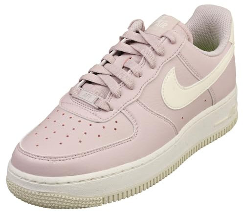 Nike Femme WMNS Air Force 1 '07 Nn Basket, Platinum Violet Sail Coconut Milk Volt, 37.5 EU