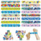 POPOYU Schnapparmband Kinder Sti-tch,24 Stück Lilo und Stich Armband Geburtstagsdeko Slap Armbänder Klatscharmband Wristband für Mitgebsel Kinder Geburtstagsgeschenke Spielpreise Partytütenfüller