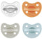 Physioforma Gommotto Luxe, Ciuccio In Silicone 6-16 Mesi, Gommotto Morbido E Delicato, Supporta La Respirazione Fisiologica, Favorisce il Corretto Sviluppo della Bocca, 4 Pezzi, Offerta Convenienza