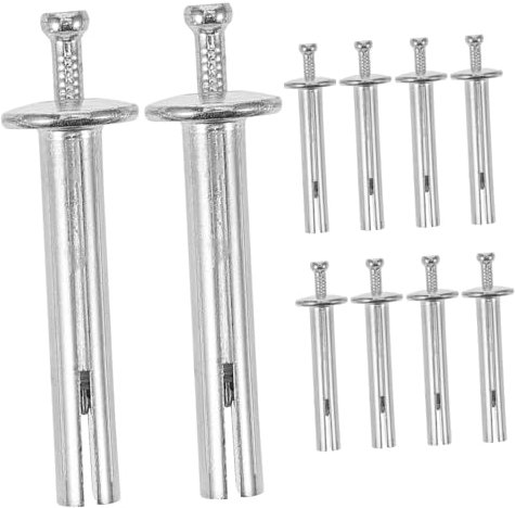 OUNONA 10pcs Wall Anchor Expansion Drive Nails Concrete Anchor Fastener Nails Suitable for Large-Scale Fixing Requirements