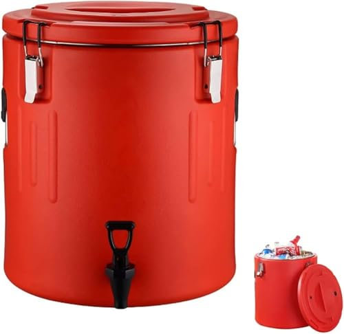 XIAGJAO Hot And Cold Dispenser with Faucet, Catering Urn Hot Water Boiler Dispenser, Insulated for 48 Hour, Commercial Coffee Urn Insulated Barrel(Size:30L)