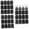 Lurrose 20sheets Multi-Function Bottle Sticker Labels of Blank Chalkboard Labels for Easy Organization