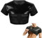 Camisa de Malla para Hombre, Transparente, Manga Corta, Camiseta de Malla, Ropa Interior Sexy