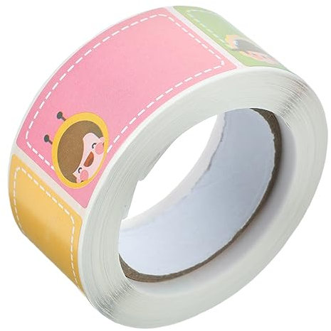 FUNOMOCYA Etiquetas Nombre Etiquetas Adhesivas Para Botellas De Agua Para Botellas De Guardería Material De