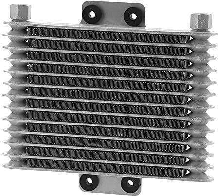 Radiatore Radiatore Radiatore di Radiatore in Alluminio in Lega Argentata Universale per Motocicletta Automobilistica