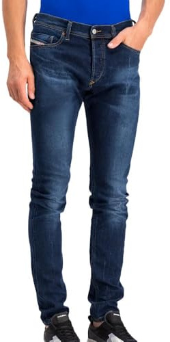 Diesel - Pantaloni da Uomo Slim Tapered Fit Stretch a Tubo - Tepphar-X RB062, Taglia: W36, Lunghezza: L32