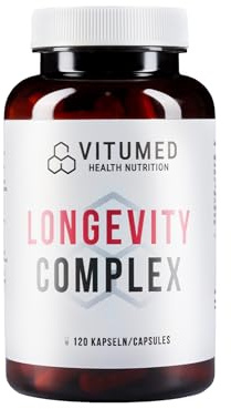 Anti-Aging-Komplex - Zink, Selen und Antioxidantien - Nahrungsergänzung für starke Haut, Vitalität, Zellschutz | Hochdosiert zur Unterstützung des Immunsystems & Kollagenbildung | 120 Kapseln