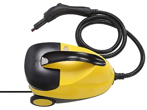 Itonash Dampfreiniger, Tragbarer Multifunktionaler Hochtemperatur-Hochdruckreiniger mit 1,8-l-Wassertank, für die Fettreinigung von Haushaltsauto-Innenböden, Fliesenöfen (EU-Stecker 220–240 V)