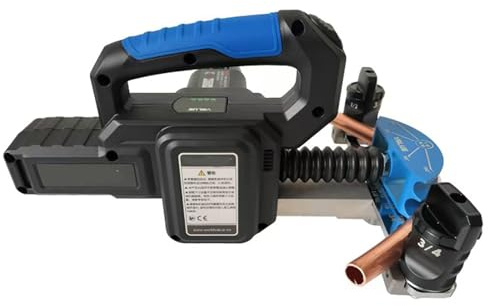 CWCQGH Macchina piegatubi combinata a Batteria al Litio, Macchina piegatubi elettrica per Tubi di Rame, Macchina piegatubi per Aria condizionata