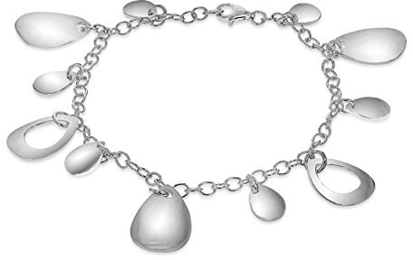 Tuscany Silver Damen Armband Sterling Silber Multi-Tropfen 19cm/7.5zoll