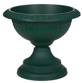 Whitefurze G1503 42cm Grecian Urn - Forest Green