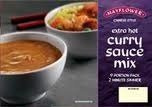Mayflower Extra Hot Curry Sauce Mix 2 X 255g - Authentic Chinese Heat, Vegan, Eco-Friendly, Perfect for Spicy Fakeaways - Pack of 2