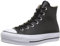 Converse 561675C All Star Leather Platform Black Gr. 42