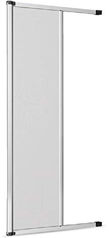 ZANZARIERA ORIZZONTALE RIDUCIBILE 160X250 CM A RULLO CON FRIZIONE BIANCA MADE IN ITALY