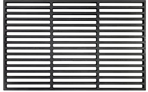 Aufun griglia in ghisa Smaltata Quadrata, griglia a Carbone, Griglia per Barbecue in ghisa, Professionale per griglia a Gas, 60 x 40 cm