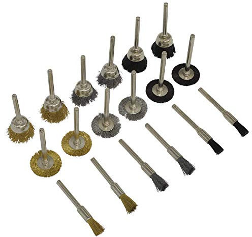 Sealey RTA18WB 18pc Rotary Tool Brush Set