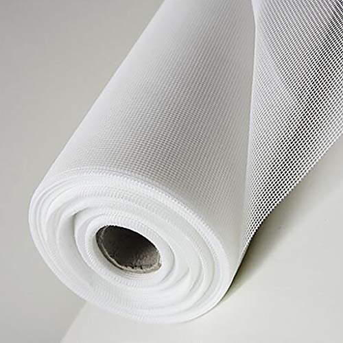 XXYANZI Maille Moustiquaire pour Portes et Fenetres en Fibre de Verre 0.8x5m, Garde Manger Grillagé Découpable Indéchirable Tissu Moustiquaire au MèTre, pour Porte Rideaux Fenetres - Blanc