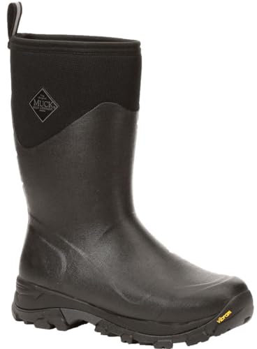 Muck Boots Herren Arctic Ice Mid AGAT Gummistiefel, Black