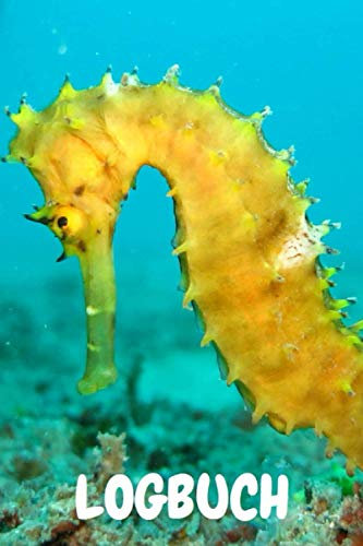 Premium Taucher Logbuch für Taucher Dive Log: Tauchbuch Gerätetauchen Scuba Diving Nitrox Tauchausrüstung Platz für 220 Tauchgänge Tauchausbildung Brevet (6x9) Seepferdchen Unterwasser Schnorcheln