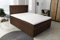 Best for Home Boxspringbett S Deluxe mit 7 Zonen (180x200cm, Braun)