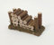 Miniaturenbau-Lewen Holzstapel aus Holz. Krippenzubehör für Weihnachtskrippe. 8x3,2x4 cm