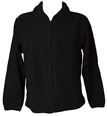 Campagnolo Felpa uomo DYNAMIC F.LLI pile invernale aperta con zip articolo 4B101-7, U901 Nero - Black, XL