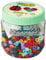 Hama Perlen 8792 Bügelperlen Dose mit Quadrat und Herz, Kreativ-Set mit ca. 400 Maxi-Perlen, 2 kleinen Stiftplatten zum Zusammenstecken, Motivvorlage, Bügelpapier, für Kinder ab 3 Jahren