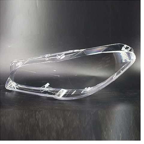 LOKORI Auto Front Scheinwerfer Glas Scheinwerfer transparent lampenschirm Lampe Shell Scheinwerfer Abdeckung für BMW F10 F18 2010-2017 5 Series,A-Left